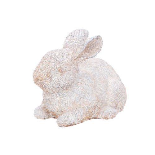 Nyuszi alakú polyresin kulcstartó, 11 x 7,55 cm