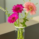 Kerámia virágrendező korong, fehér, 7,5 cm átmérőjű