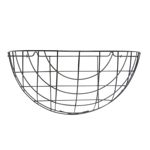 Fali fém virágtartó kosár, 35 cm