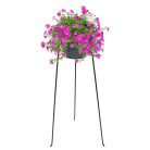 Virágcserép tartó állvány, 23 cm átmérőjű, 70 cm