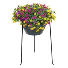 Virágcserép tartó állvány, 25 cm átmérőjű, 50 cm