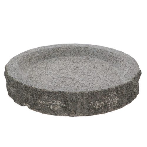 Gránit madáritató és etető tál, 36 cm átmérőjű
