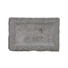 Gránit madáritató és etető tál, téglalap alakú, 30,5 x 20 cm