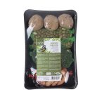 Vegyes madáreleség tálcán, 4 féle eleséggel