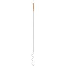 Kolbász sütögető nyárs, fa nyéllel, 74,5 cm