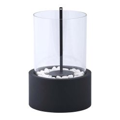   Bioethanol asztali kandalló, kör alakú, 19 cm átmérőjű