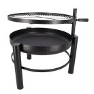 BBQ tűzrakó tál grillráccsal, 78 cm átmérőjű