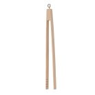 Fából készült BBQ húsfogó csipesz, 37 cm
