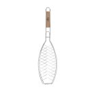 Rozsdamentes acél BBQ halsütő, 58 cm