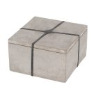 Kültéri gyertya beton tartóban, 18 x 18 cm