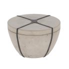 Kültéri gyertya beton tartóban, 13 cm átmérőjű