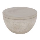 Kültéri gyertya beton tartóban, 18 cm átmérőjű