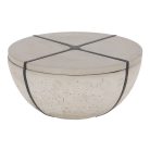 Kültéri gyertya beton tartóban, 28 cm átmérőjű