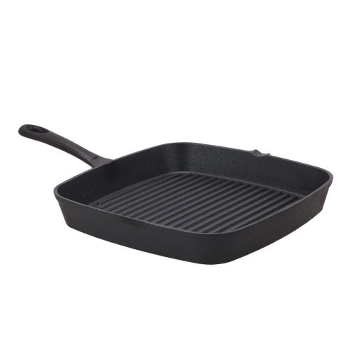 Öntöttvas grill serpenyő, 35,5 x 24 cm