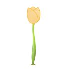 Tulipán alakú légycsapó, 42 cm, narancssárga