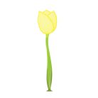 Tulipán alakú légycsapó, 42 cm, sárga