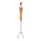 Rozsdamentes acél gereblye, kőrisfa nyéllel, 37 cm