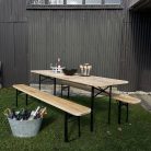 Fa sörpad, 220 x 45 cm