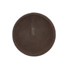 Terrakotta virágcserép alátét, sötétbarna, 9 cm átmérőjű