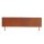 Leszúrható corten acél ágyásszegély, gyepszegély, 100 x 35 cm