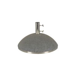   Gránit napernyő talp, sötétszürke, 50 cm átmérőjű, 44 kg