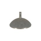 Gránit napernyő talp, sötétszürke, 50 cm átmérőjű, 44 kg