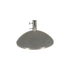Gránit napernyő talp, sötétszürke, 50 cm átmérőjű, 44 kg