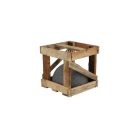 Gránit napernyő talp, sötétszürke, 25 cm átmérőjű, 11 kg