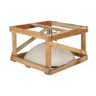 Gránit napernyő talp, fehér, 50 cm átmérőjű, 44 kg