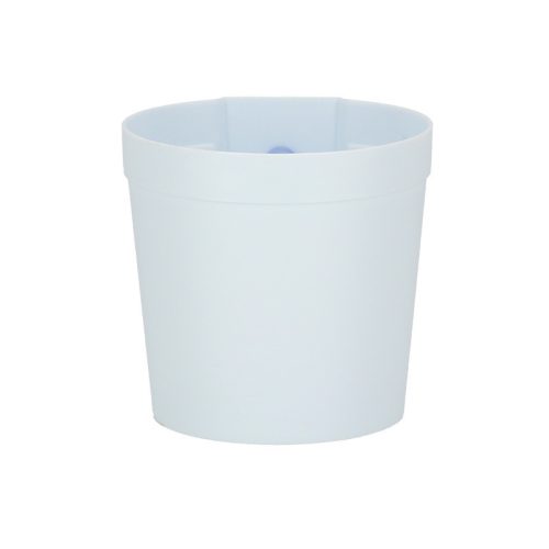 Ablakra rögzíthető virágtartó, fehér, 12 cm