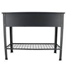 Fém magaságyás, antracit szürke, 100 cm
