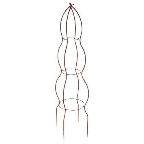 Növény kitámasztó állvány, madár díszítéssel, 48 x 169 cm