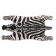 Zebra alakú kókuszrost lábtörlő, 75 x 38 cm