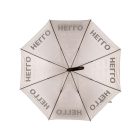 HELLO feliratos esernyő, 105 cm átmérőjű