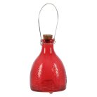 Üveg darázscsapda, 14 cm, piros