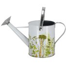 Mezei virág mintás cink locsolókanna, 5 literes
