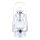 LED viharlámpa, 24 cm, ezüst