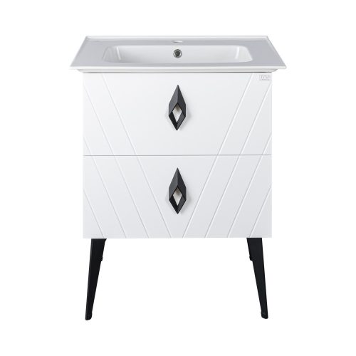 TMP KEOPS álló fürdőszobabútor - CeraStyle BLUE 70 - 42200 mosdóval - 70 x 47 cm