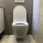 CeraStyle CITY fali WC - perem nélküli - rimless - rejtett szerelésű - mély öblítés - 53 cm