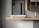 Sanovit - PULTRA ültethető - Top Counter- porcelán mosdó - bal vagy jobb csaplyukas -  - 70 x 35 cm