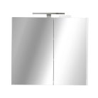 TMP SHARP Tükrös fürdőszobai szekrény LED világítással - 75 cm