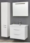 TMP LUX 60 fali fürdőszobabútor - Sanovit LUXURY - 11060 mosdóval - 60,5 x 46 cm