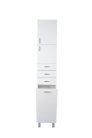 Viva STYLE fürdőszobai ÁLLÓSZEKRÉNY 192 magas szennyestartós - JOBBOS - 35 x 28 x 192 cm