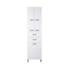 Viva STYLE fürdőszobai ÁLLÓSZEKRÉNY 192 magas szennyestartós -50 x 35 x 192 cm