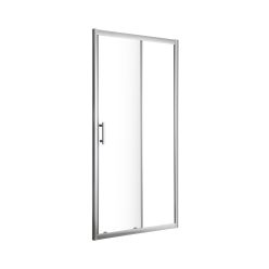   Viva AQUA Max KAYRA Zuhany tolóajtó - 6 mm víztiszta vízlepergető üveg - 100 x 200 cm