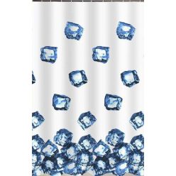   Zuhanyfüggöny - ICE CUBE - Impregnált textil - 180 x 200 cm