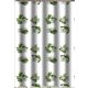 Zuhanyfüggöny - TROPIC - Impregnált textil - 180 x 200 cm