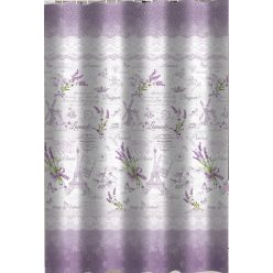   Zuhanyfüggöny - LEVANDE - Impregnált textil - 180 x 200 cm
