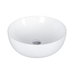   EROS RAISE - PULTRA ültethető - Top Counter - porcelán mosdó - O - Ø 41 cm
