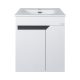 TMP VISION 50 fali függesztett fürdőszobai bútor - SKY 3 E-8099-50 porcelán mosdóval - 51 x 40 cm